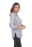 Sabrina Shirt - Circle Effect - CARINE