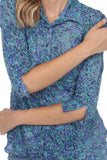 Sabrina Shirt - Blue Helix - CARINE