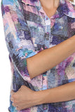 Sabrina Shirt - Sapphire Patch - CARINE