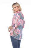 Sierra Shirt - Neon Flowers - CARINE