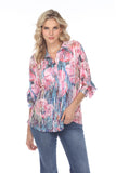 Sierra Shirt - Neon Flowers - CARINE