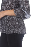 Sierra Shirt - Face Doodle - CARINE