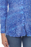 Sadie Shirt - Azure Scales - CARINE