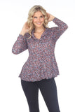 Sadie Shirt - Berry Sequin - CARINE