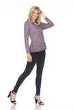Sadie Shirt - Berry Sequin - CARINE