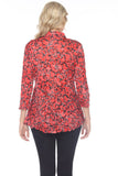 Selena Shirt - Scarlet Mix - CARINE