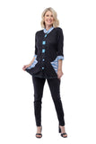 Sylvia Shirt - Black - CARINE
