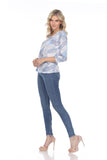 V-Neck Top - Snow Storm - CARINE