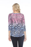V-Neck Top - Wild Glow - CARINE