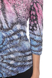 V-Neck Top - Wild Glow - CARINE