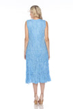 Kelly Dress - Azure Stripes - CARINE