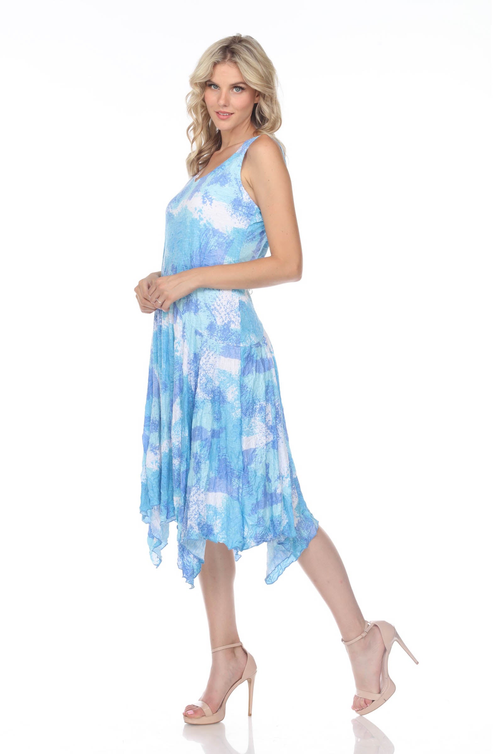 Priscilla Dress - Sky Impression - CARINE