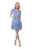 Riley Dress - Blue Zone - CARINE