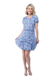 Riley Dress - Blue Zone - CARINE