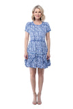 Riley Dress - Blue Zone - CARINE