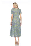 Tiffany Dress - Green Vector - CARINE