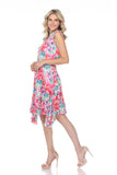 Victoria Dress - Flower Painting - CARINE