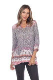 Two Pocket Tunic - Clay Leopard
