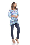 Two Pocket Tunic - Sky Plaid - CARINE