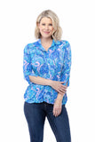 Sabrina Shirt - Whimsy Blue - CARINE