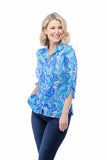 Sabrina Shirt - Whimsy Blue - CARINE