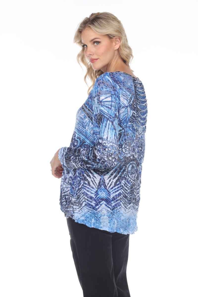 Falyn Top L/S - Ice Ornaments - CARINE
