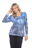 Falyn Top L/S - Ice Ornaments - CARINE