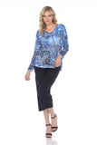 Falyn Top L/S - Ice Ornaments - CARINE