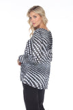 Falyn Top L/S - Dot Swirl - CARINE