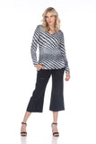 Falyn Top L/S - Dot Swirl - CARINE
