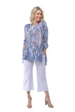 Fiona Tunic - Dancing Feathers - CARINE