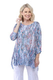Fiona Tunic - Dancing Feathers - CARINE