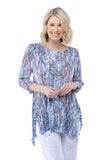 Fiona Tunic - Dancing Feathers - CARINE