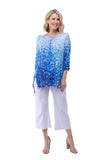 Fiona Tunic - Sapphire Marks - CARINE