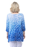 Fiona Tunic - Sapphire Marks - CARINE