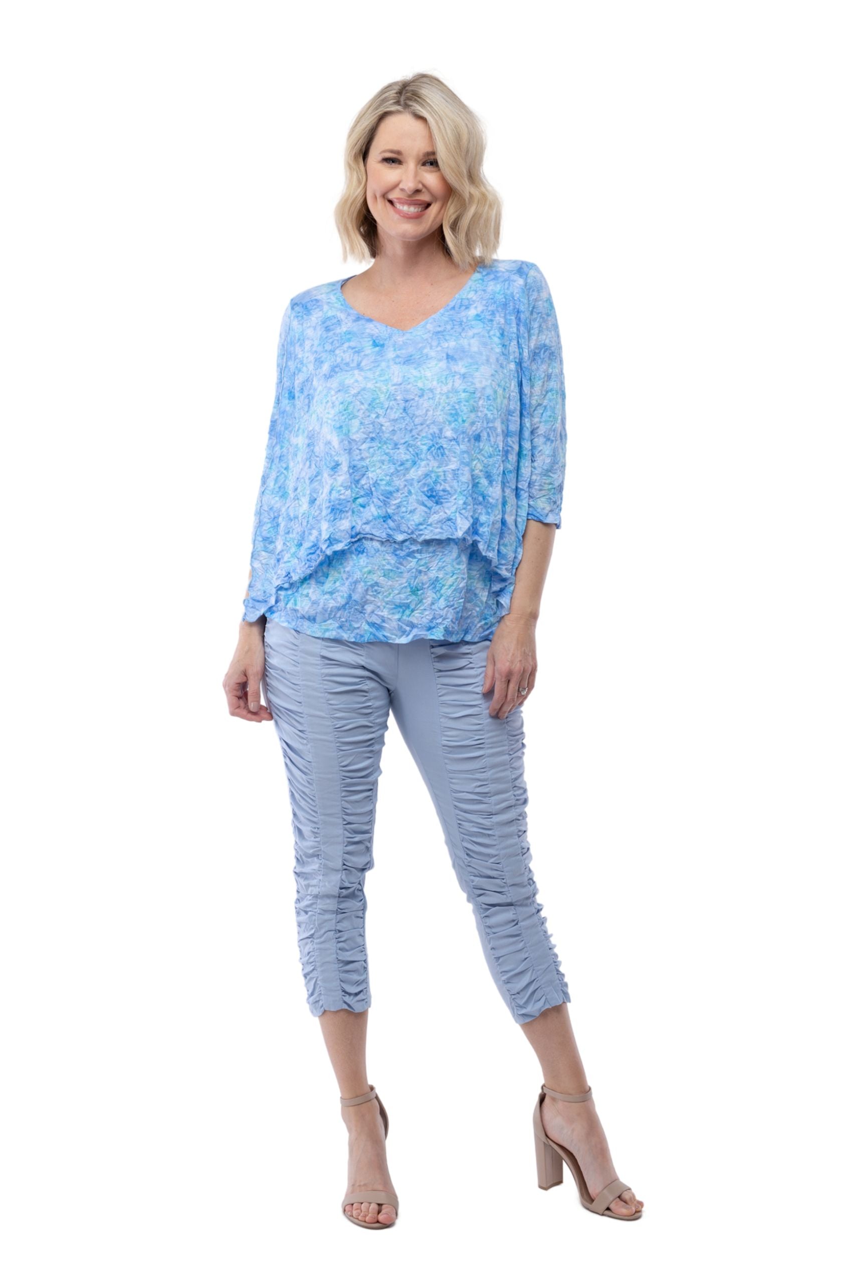 Farah Tunic - Sky Burst - CARINE