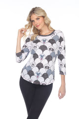 Round-Neck Top - Dog Assembly - CARINE