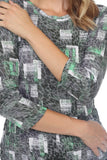 Round-Neck Top - Emerald Stones - CARINE