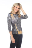 Round-Neck Top - Circuits - CARINE