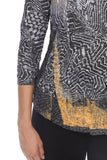 Round-Neck Top - Circuits - CARINE