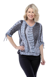 Julia Top - African Pattern
