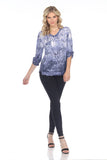 Julia Top - Denim Rain - CARINE