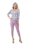 Jayne Top - Pink Tiger - CARINE