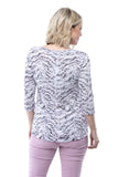 Jayne Top - Pink Tiger - CARINE