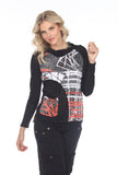 Mia Top - Red Fray - CARINE