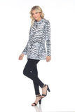Natalia Top - White Tiger - CARINE