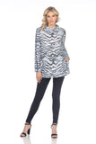 Natalia Top - White Tiger - CARINE