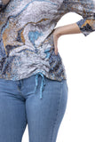 Carlie Top - Stone Wash - CARINE