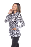 Jocelyn Top - Whimsy Zebra - CARINE