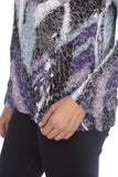 Pauline Top L/S - Mint Slash - CARINE